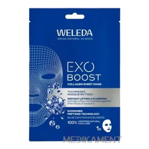 WELEDA EXO BOOST Kolagénová maska modrý horec 20 ml