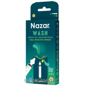 Nazar WASH Striekačky na výplach nosa pre deti 2 x 10 ml