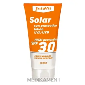 JutaVit Solar SPF 30 opaľovacie mlieko 150 ml