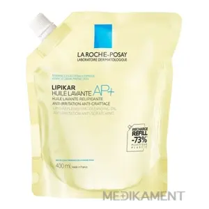 LA ROCHE-POSAY LIPIKAR HUILE LAVANTE AP+ kúpeľový a sprchovací olej, náplň 400 ml