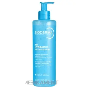 BIODERMA Hydrabio GEL MOUSSANT NEW hydratačný micelárny čistiaci gél 400 ml