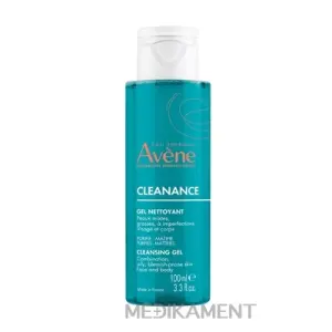 AVENE CLEANANCE Čistiaci gél bez mydla pre zmiešanú a mastnú pleť 100 ml