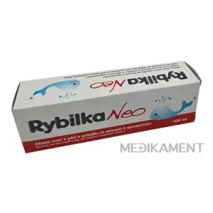 Dr.Kulich RYBILKA NEO detská masť pre pokožku so sklonom k zapareninám 100 ml