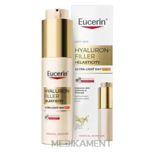 Eucerin HYALURON-FIL.+ELASTICITY Denný krém ultra ľahký SPF50 anti-age 50 ml