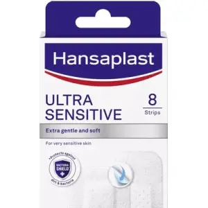 Hansaplast ULTRA SENSITIVE extra soft náplasť, 2 veľkosti 8 ks
