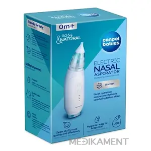 Canpol babies Nosová odsávačka Easy Natural elektrická s USB 1 ks
