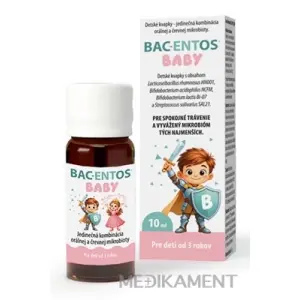 BAC-ENTOS BABY detské kvapky 10 ml