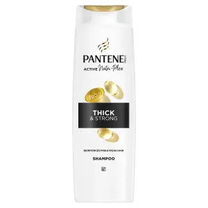 Pantene Pro-V Active Nutri-Plex Thick & Strong šampón 400 ml na jemné a oslabené vlasy