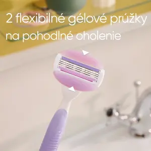 Venus Comfortglide Breeze Holiaci Strojček – 4 náhradné hlavice