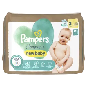 Pampers Harmonie Baby Pleinky Veľkosť 2, 32ks, 4-8kg