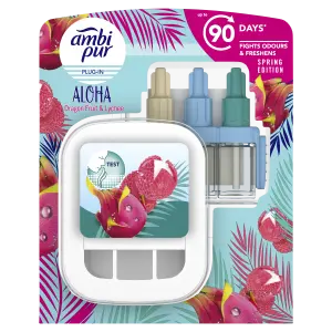 Ambi Pur 3Volution Štartovacia Súprava Elektrického Osviežovača Vzduchu Aloha 20ml