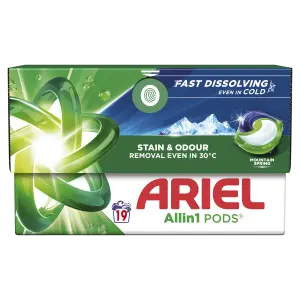 Ariel Mountain Spring Gelové tablety 19ks
