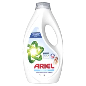 Ariel Sensitive Tekutý prací prostriedok, 25 praní