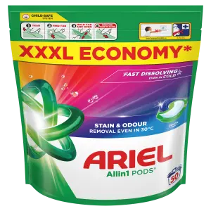 Ariel Allin1 PODS, Tekutý prací prostriedok v kapsulách, 50 praní