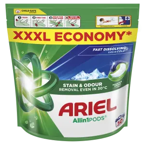 Ariel Allin1 PODS, Tekutý prací prostriedok v kapsulách, 50 praní