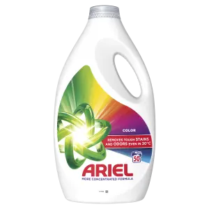 Ariel Tekutý prací prostriedok, 50 praní, Na farebnú bielizeň