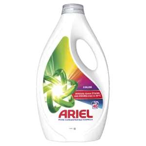 Ariel Tekutý prací prostriedok, 40 praní, Na farebnú bielizeň