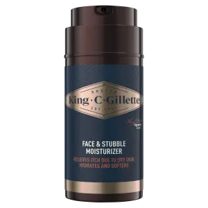 King C. Gillette Hydratácia na Tvár a Strnisko 100ml