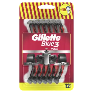 Gillette Blue3 Nitro Pánsky Jednorazový Holiaci Strojček, 12ks