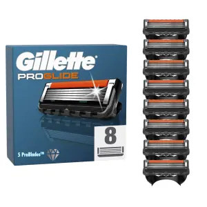 Gillette ProGlide Náhradné Holiace Hlavice pre Mužov, 8 Náhradných Holiacich Hlavíc