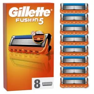 Gillette Fusion5 Náhradné Holiace Hlavice pre Mužov, 8 Náhradných Holiacich Hlavíc