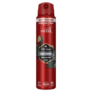 Old Spice Wolfthorn Telový Sprejový Dezodorant Pre Mužov 250ml