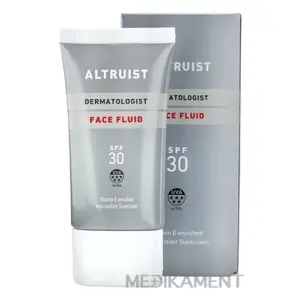 ALTRUIST Opaľovací krém na tvár SPF 30 fluid s vitaminom E 50 ml