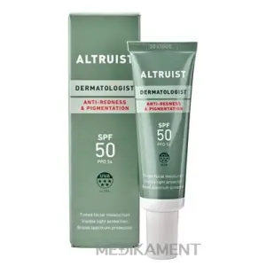 ALTRUIST Anti-Redness & Pigmentation SPF 50 tónovací denný krém 30 ml