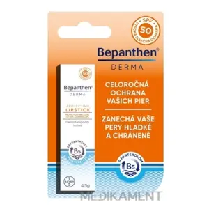 Bepanthen DERMA PROTECTING LIPSTICK SPF 50 tyčinka s panthenolom 4,5 g