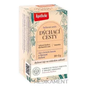 APOTHEKE FARMA DÝCHACIE CESTY bylinná zmes vrecúška 20 x 2 g