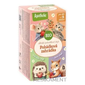 APOTHEKE Rozprávková záhradka BIO ovocné a bylinné čaje vrecúška 20 x 1,5 g