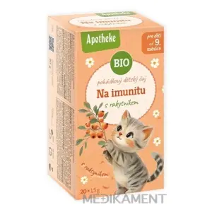 APOTHEKE ROZPRÁVKA Na imunitu s rakytníkom BIO bylinný čaj od 9. mes. vrecúška 20 x 1,5 g 