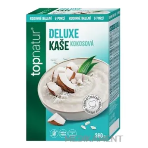 topnatur DELUXE KAŠA Kokosová instantná ryžová kaša krabica 360 g