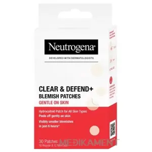 Neutrogena Clear&Defend+ náplasti na nedokonalosti 30 ks