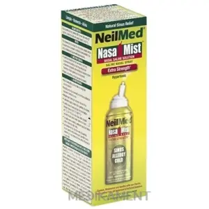NeilMed NasaMist hypertonický sprej soľný roztok do nosa 125 ml