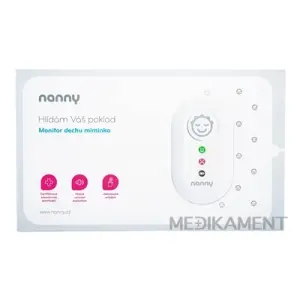Nanny Monitor dychu BM-02 1 set