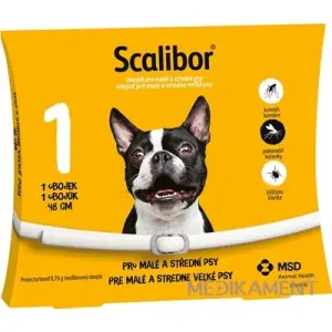 Scalibor Protectorband 0,76 g medikovaný obojok 48 cm pre malé a stredne veľké psy 1 ks