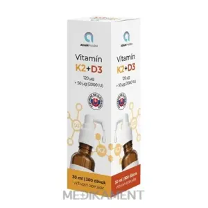 ADAMPharm Vitamín K2+D3 kvapky 30 ml