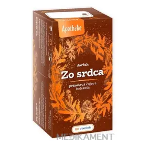APOTHEKE Zo srdca darčekový ovocný čaj vrecúška 20 x 2 g 