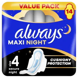 Always Maxi Night Secure Night 14ks