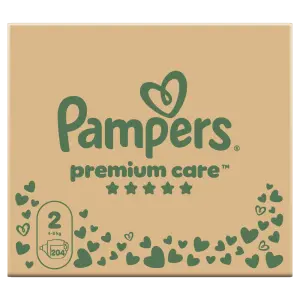 Pampers Premium Care S 2, 204 ks, 4kg-8kg