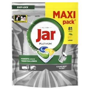 Jar Platinum Lemon tablety do umývačky 81ks