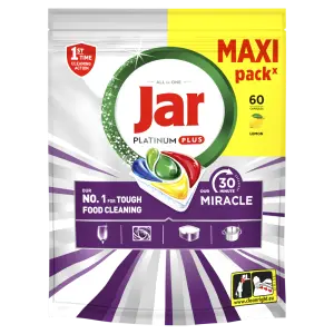 Jar Platinum Plus Miracle tablety do umývačky 60ks