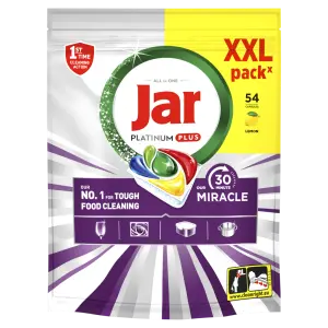 Jar Platinum Plus Miracle tablety do umývačky 54ks