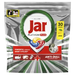 Jar Platinum Plus All in one Lemon tablety do umývačky 30ks