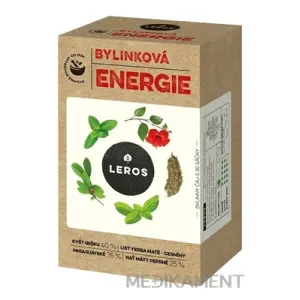 LEROS BYLINKOVÁ ENERGIA bylinný čaj vrecúška 20 x 2 g 
