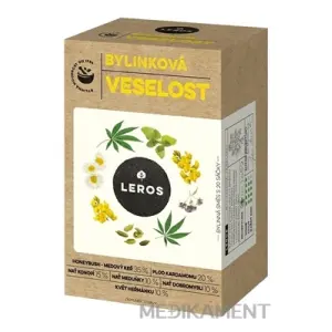 LEROS BYLINKOVÁ VESELOSŤ bylinný čaj vrecúška 20 x 1,8 g