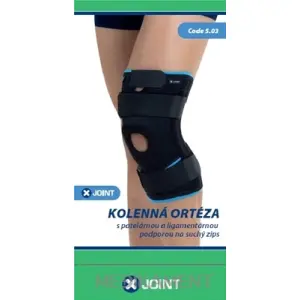 X-JOINT 503 Ortéza kolenná s patelárnou a ligamentárnou podporou na suchý zips veľkosť XL