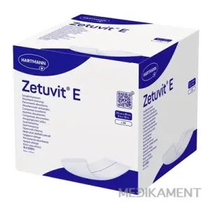 Zetuvit E nesterilný nasiakavý kompres 20 x 40 cm 30 ks