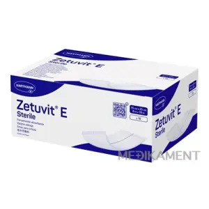 Zetuvit E Sterile sterilný nasiakavý kompres 15 x 25 cm 10 ks